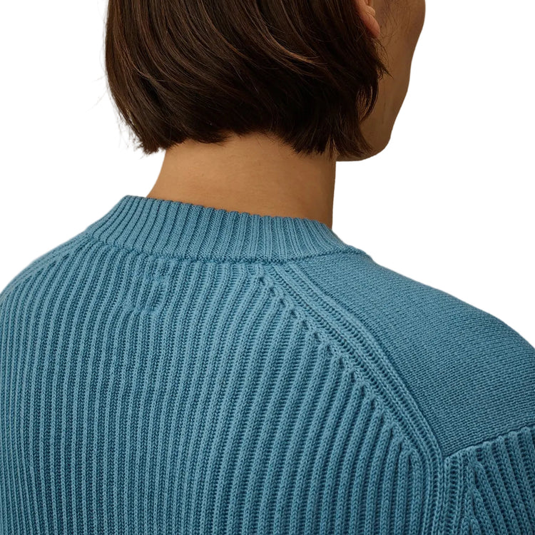 Re-Wool Full Rib Crewneck Lens Knit - Casual Basement