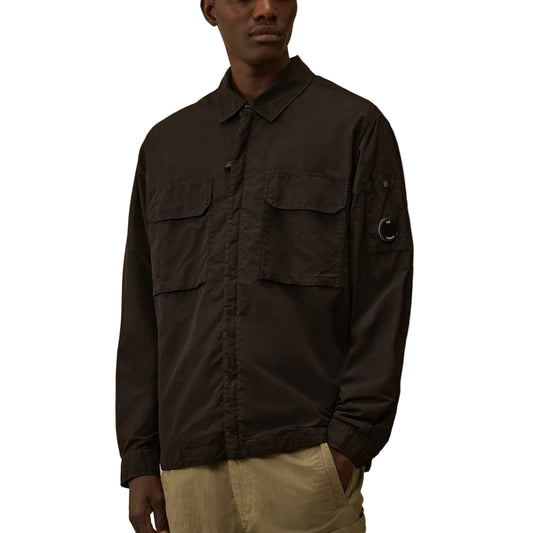 Flatt Nylon Zipped Lens Overshirt