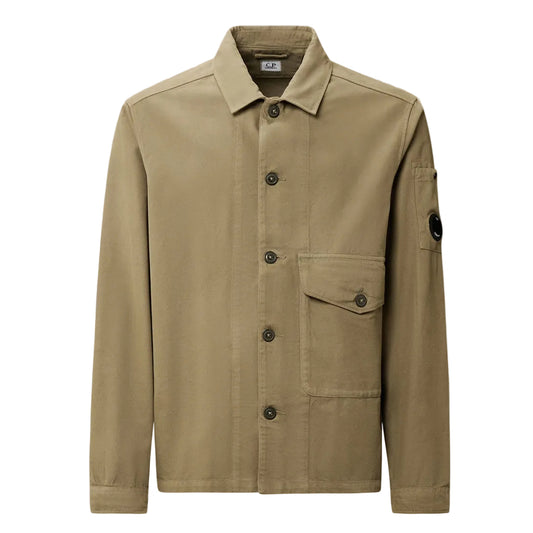 Vintage Army Structure Lens Overshirt