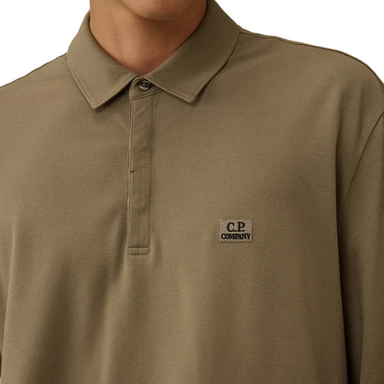 Long Sleeve Stretch Piquet Polo - Casual Basement