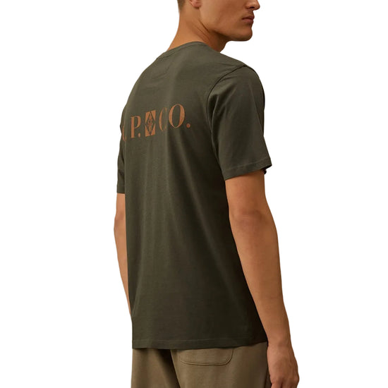 Front & Back Logo Jersey T-Shirt - Casual Basement
