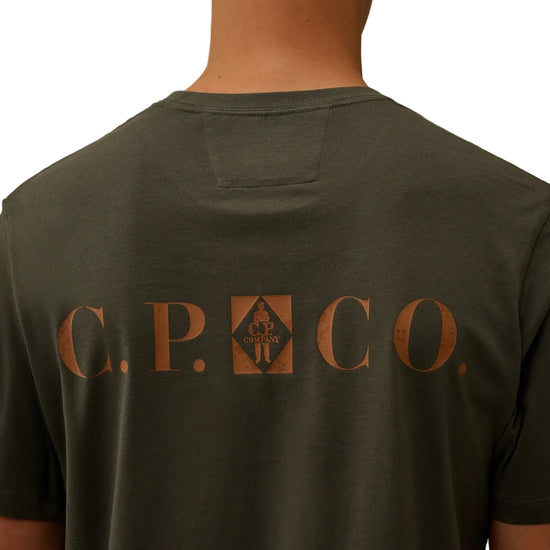 Front & Back Logo Jersey T-Shirt - Casual Basement