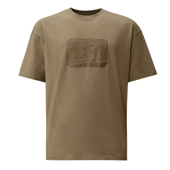 Embossed Logo Jersey T-Shirt - Casual Basement