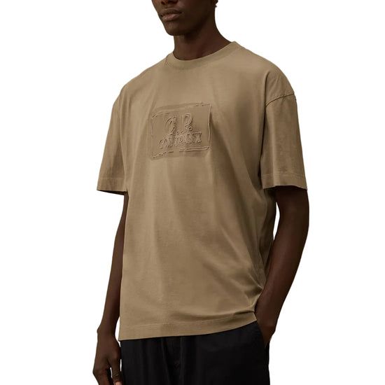 Embossed Logo Jersey T-Shirt - Casual Basement