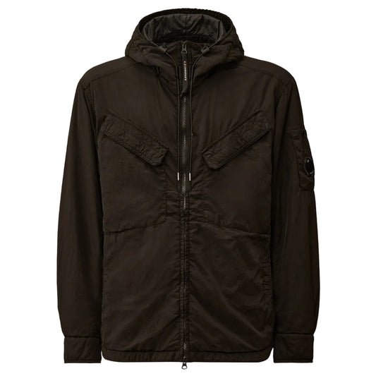 Padded Chrome-R Hooded Lens Jacket - Casual Basement