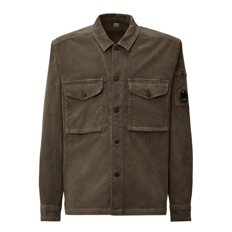 Stretch Corduroy Lens Overshirt - Casual Basement