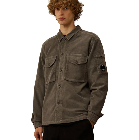 Stretch Corduroy Lens Overshirt - Casual Basement