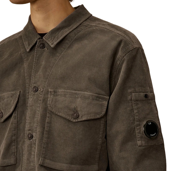 Stretch Corduroy Lens Overshirt - Casual Basement