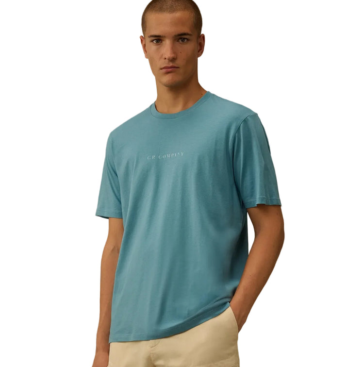 Front & Back Logo Jersey T-Shirt - Casual Basement