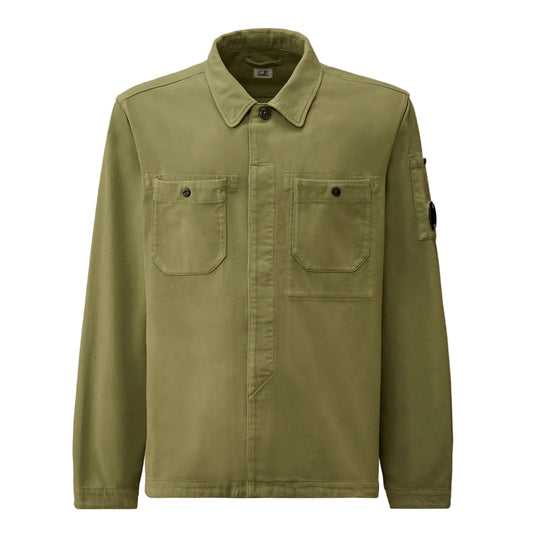 Armoured Stretch Satin Lens Overshirt - Casual Basement