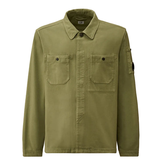 Armoured Stretch Satin Lens Overshirt - Casual Basement