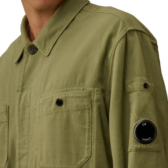 Armoured Stretch Satin Lens Overshirt - Casual Basement