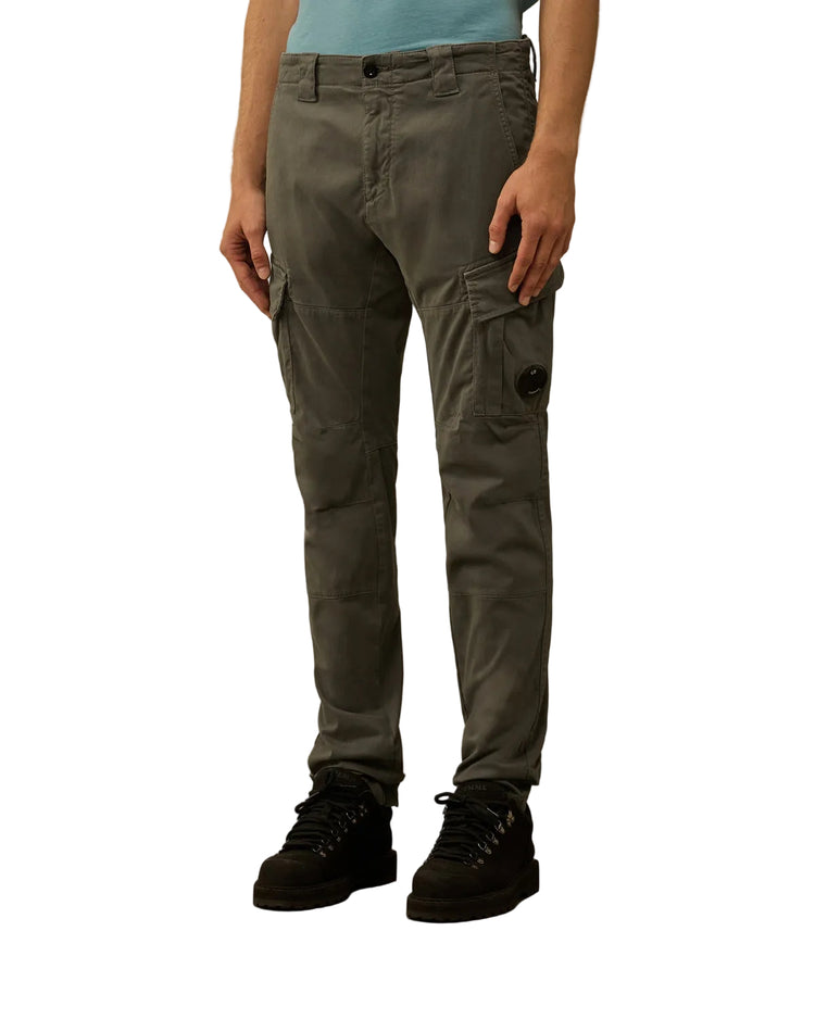 Stretch Satin Lens Cargo Pants - Casual Basement
