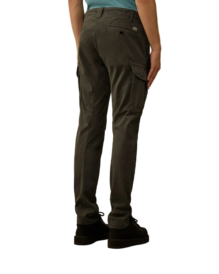 Stretch Satin Lens Cargo Pants - Casual Basement