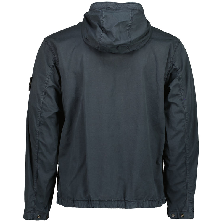 Supima Cotton Twill Hooded Jacket