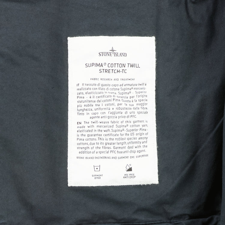 Supima Cotton Twill Hooded Jacket