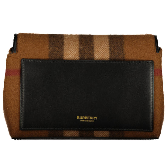 Small Check Cashmere Crossbody Bag - Casual Basement