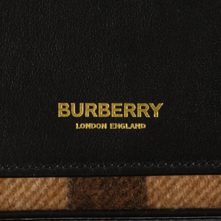 Small Check Cashmere Crossbody Bag - Casual Basement