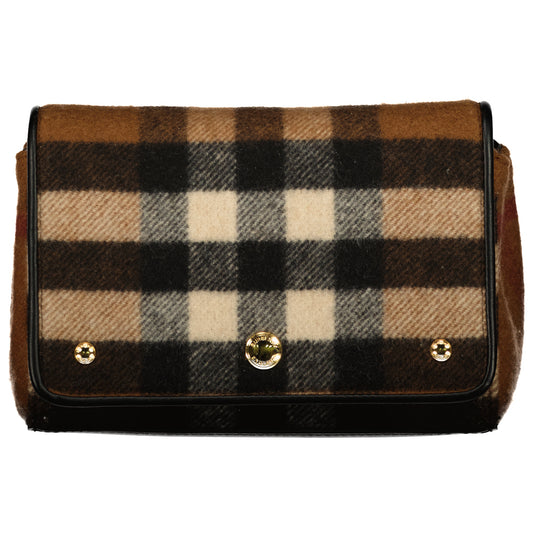 Small Check Cashmere Crossbody Bag - Casual Basement