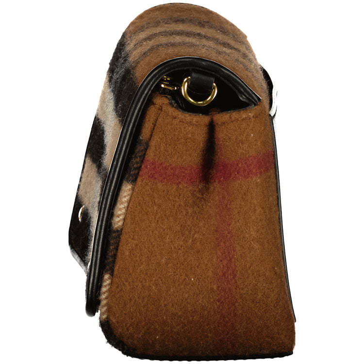 Small Check Cashmere Crossbody Bag - Casual Basement