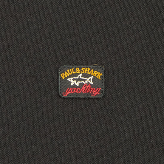 Short Sleeve Logo Patch Polo - Casual Basement