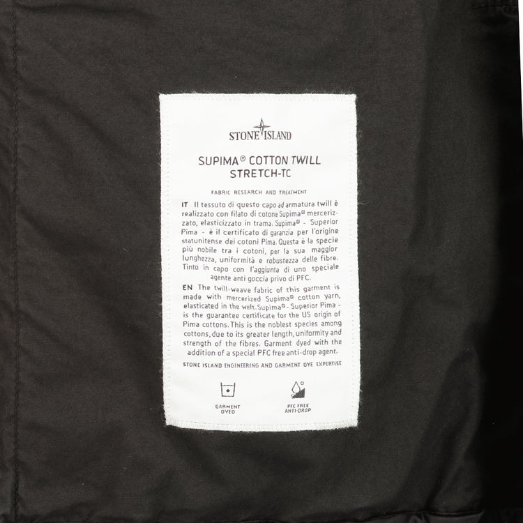 Supima Cotton Twill Hooded Jacket