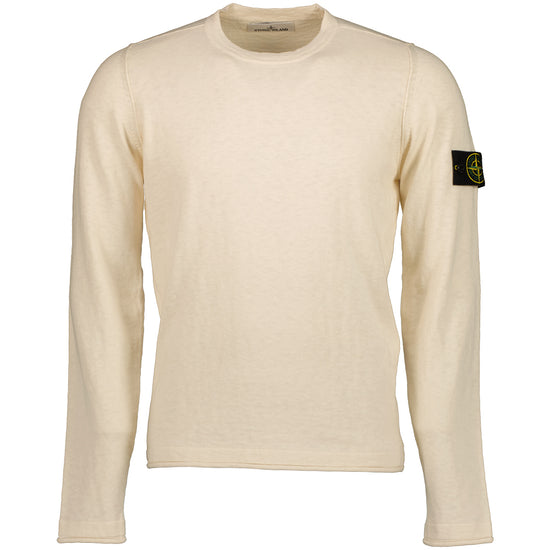 Organic Cotton With Nylon Crewneck Knit - Casual Basement