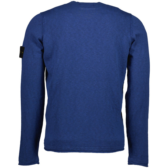 Organic Cotton With Nylon Crewneck Knit - Casual Basement