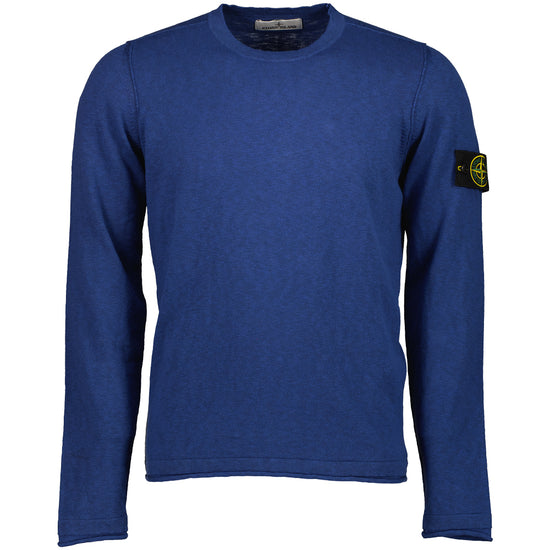 Organic Cotton With Nylon Crewneck Knit - Casual Basement