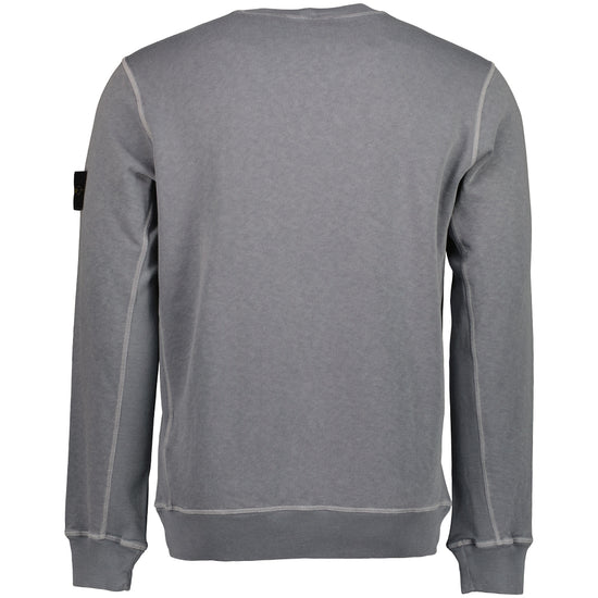 Malfile Fleece 'Old' Effect Sweatshirt - Casual Basement
