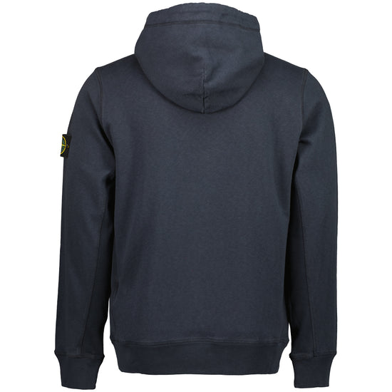 Malfile Fleece 'Old' Effect Hoodie - Casual Basement