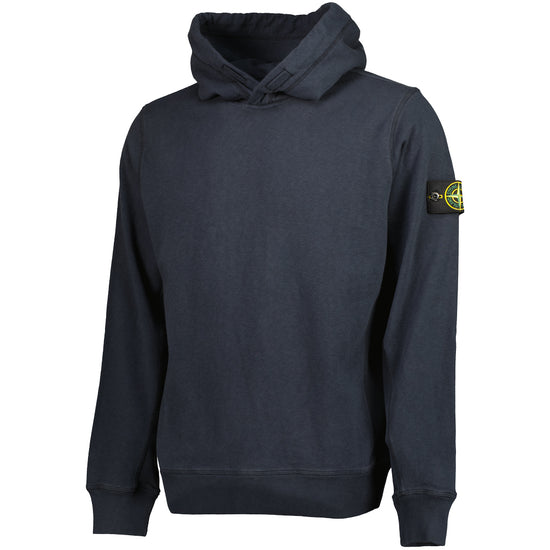 Malfile Fleece 'Old' Effect Hoodie - Casual Basement