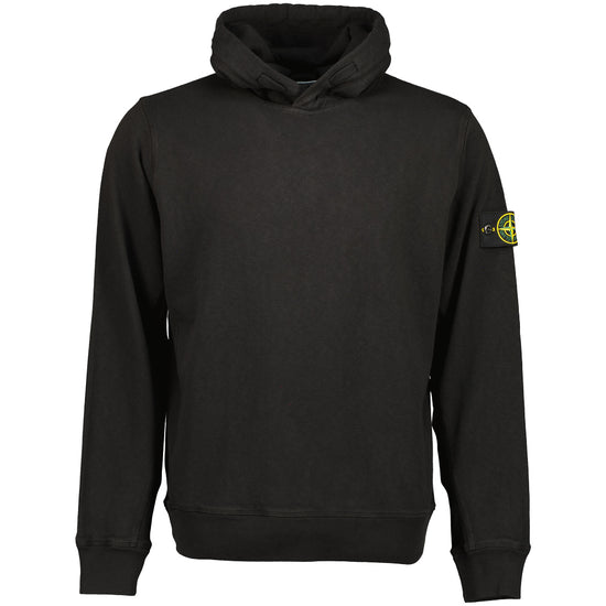 Malfile Fleece 'Old' Effect Hoodie - Casual Basement