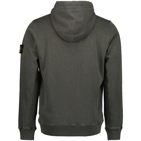 【SALE】6100020 MALFILE FLEECE 'OLD' EFFECT Charcoal Grey Crewneck sweatshirt with slub effect 6100020