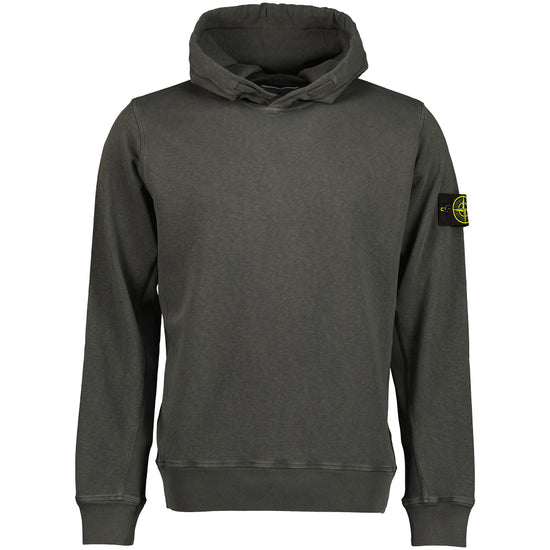 Malfile Fleece 'Old' Effect Hoodie - Casual Basement