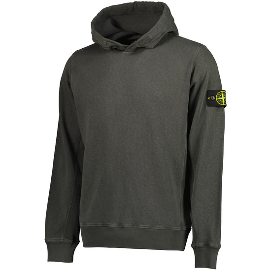 Malfile Fleece 'Old' Effect Hoodie - Casual Basement