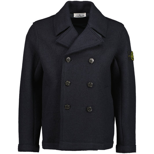 Felted RWS Wool Pea Coat