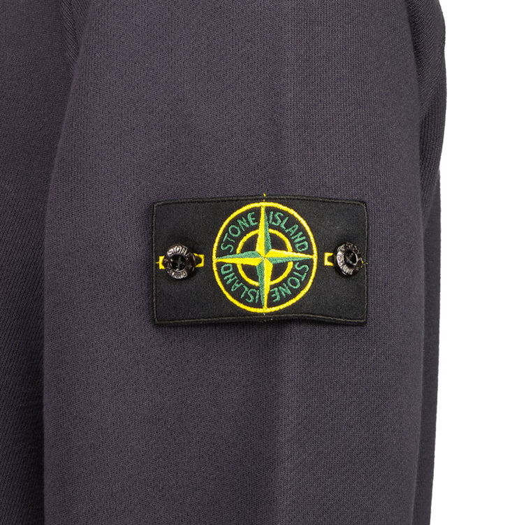 Organic Cotton Diagonal Fleece Sweatshirt