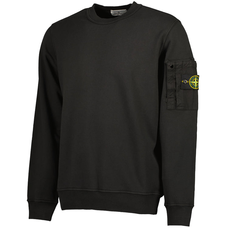 Cotton Fleece Pocket Sweatshirt