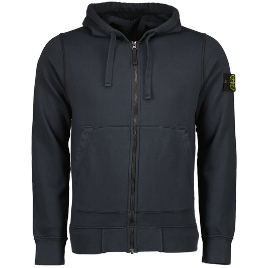 Zip-Up Hooded Fleece Sweatshirt