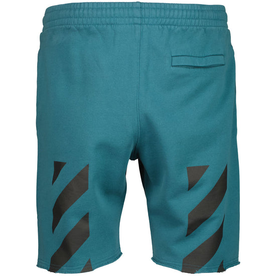 Diag Helvetica Sweat Bermudas - Casual Basement