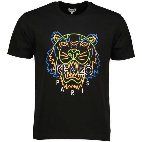 Classic Neon Tiger T-Shirt - Casual Basement