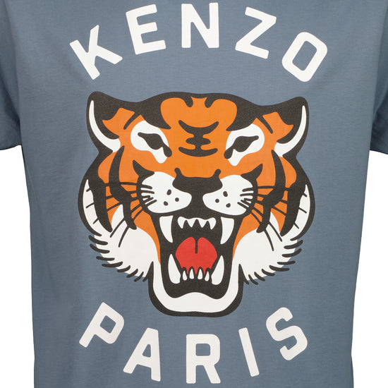 Lucky Tiger Oversized T-Shirt - Casual Basement