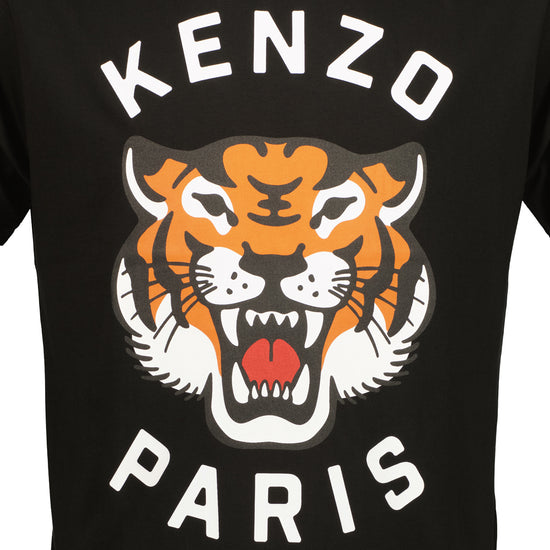 Lucky Tiger Oversized T-Shirt - Casual Basement