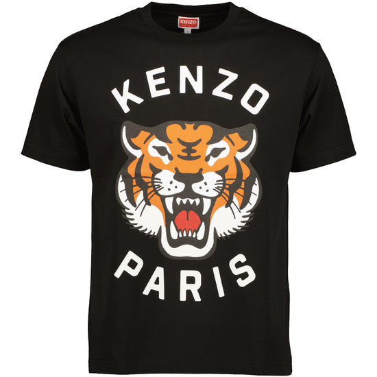 Lucky Tiger Oversized T-Shirt - Casual Basement