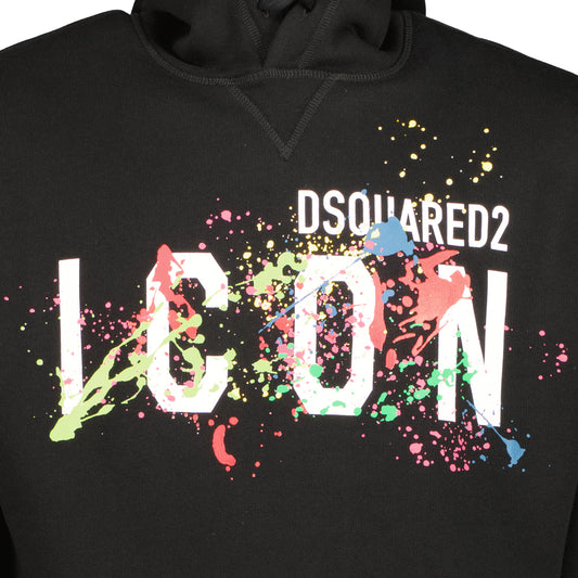 Hooded ICON Splash Sweatshirt - Casual Basement