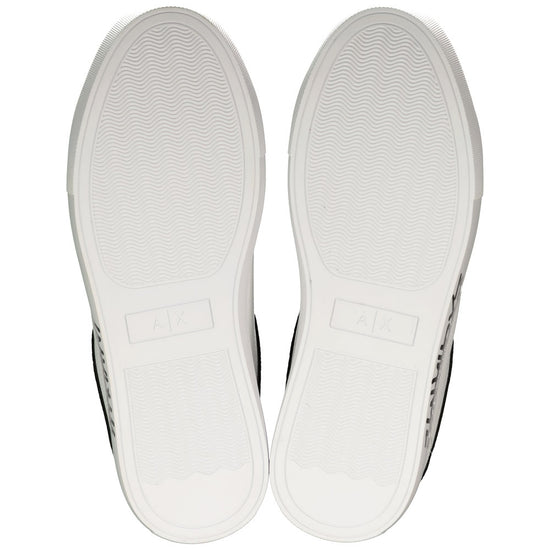 Action Leather & Scuba Fabric Sneakers - Casual Basement