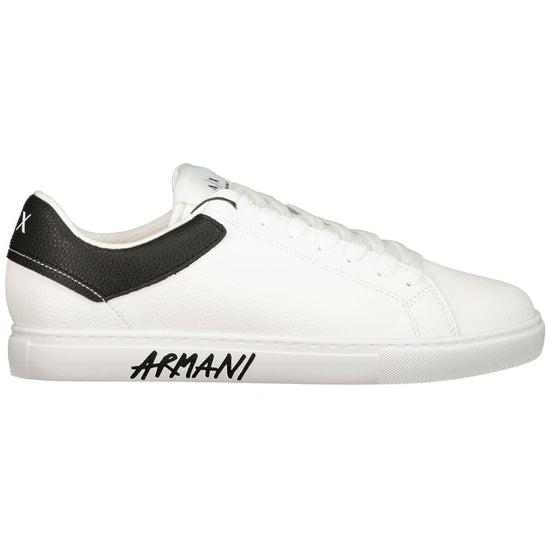 Action Leather & Scuba Fabric Sneakers - Casual Basement