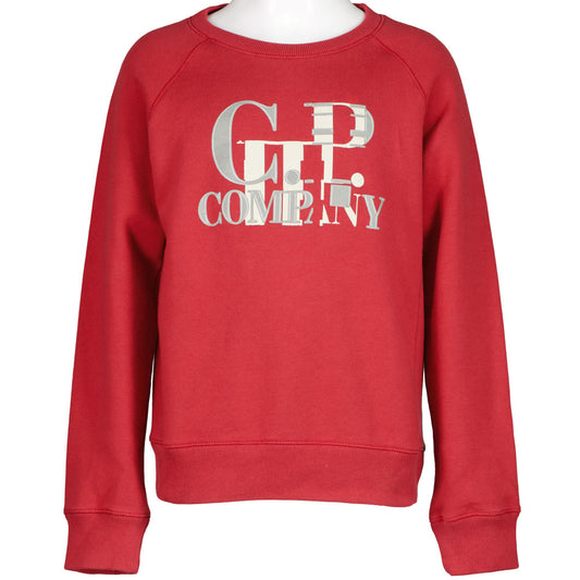 C.P. Junior Crewneck Logo Print Sweatshirt - Casual Basement