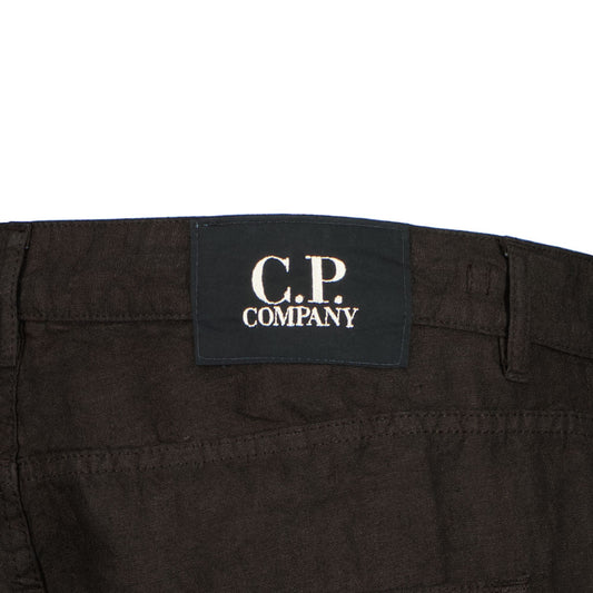 C.P. Company Five Pocket Linen Trousers - Casual Basement